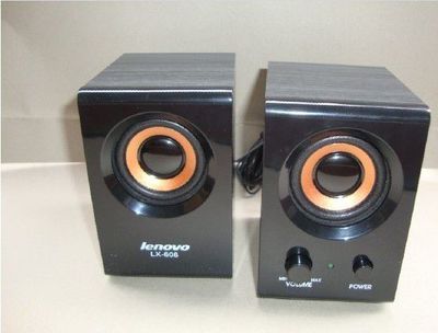工廠批發 聯想LX-608木質迷你音箱，小身材大音質
